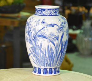 Japanese Blue and White Vase