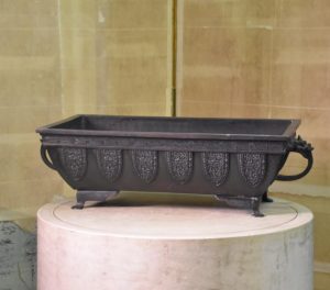 Japanese Bronze Flower Vase