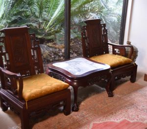Chinese Table and Chairs