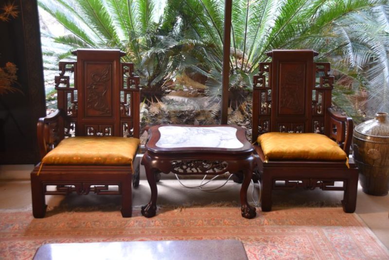 Chinese Table and Chairs - Image 2