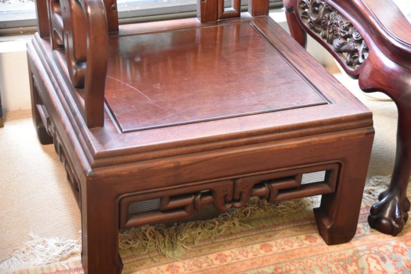 Chinese Table and Chairs - Image 10