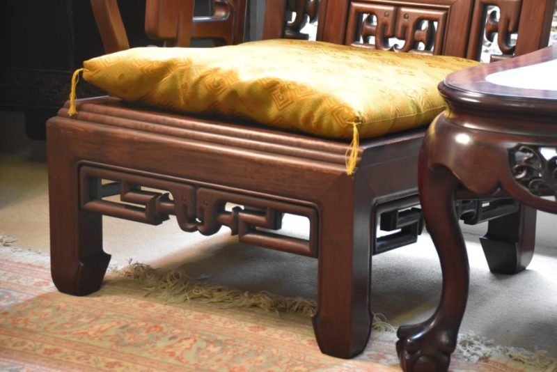 Chinese Table and Chairs - Image 6