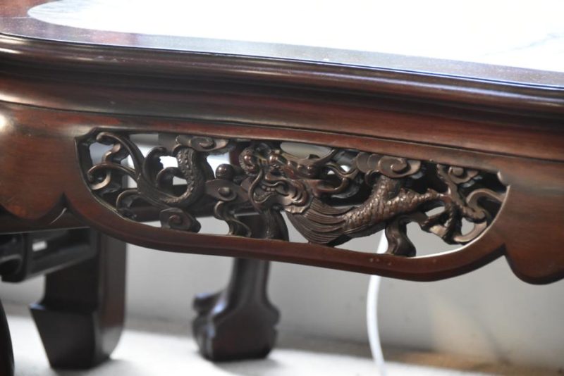 Chinese Table and Chairs - Image 5