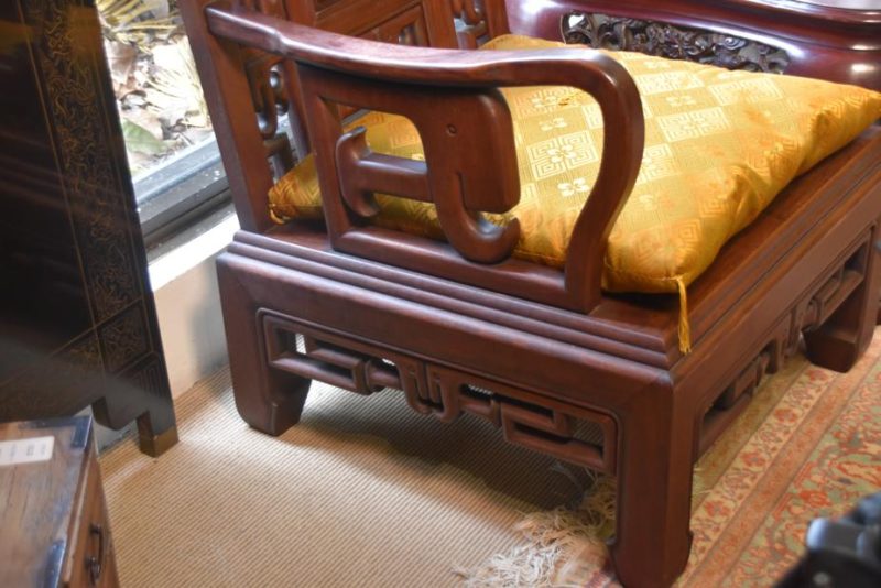 Chinese Table and Chairs - Image 3