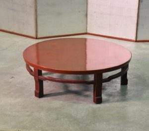 Japanese Solid Wood Lacquered Table