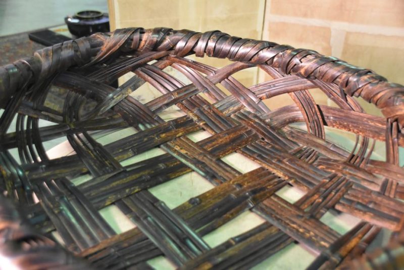 Japanese Ikebana Bamboo Basket - Image 10