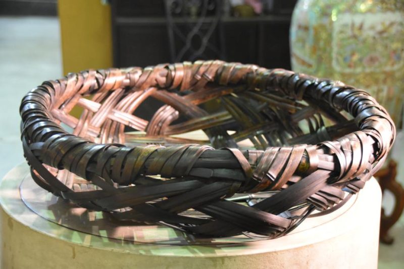 Japanese Ikebana Bamboo Basket - Image 7