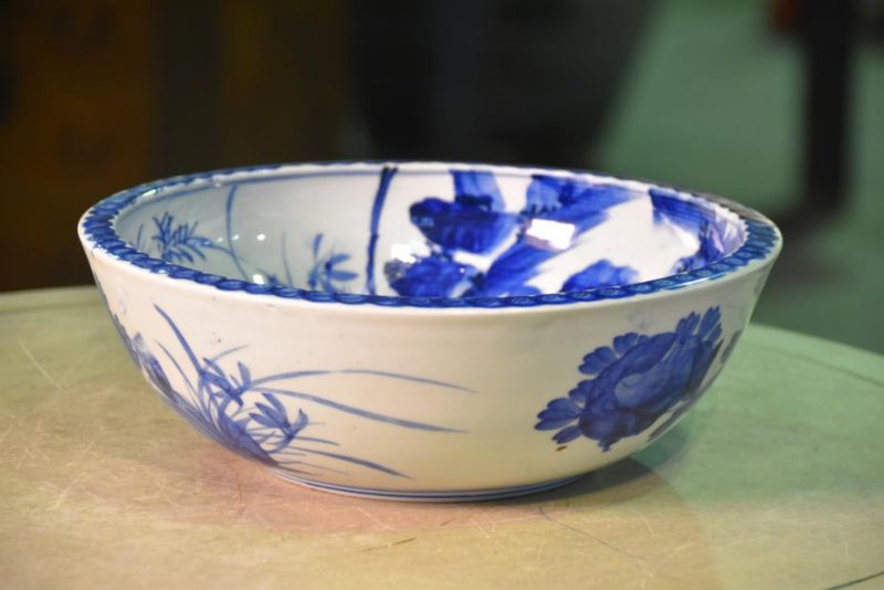 Japanese Blue and White Bowl - Image 2