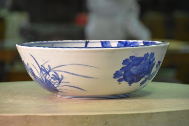 Japanese Blue and White Bowl - Image 8