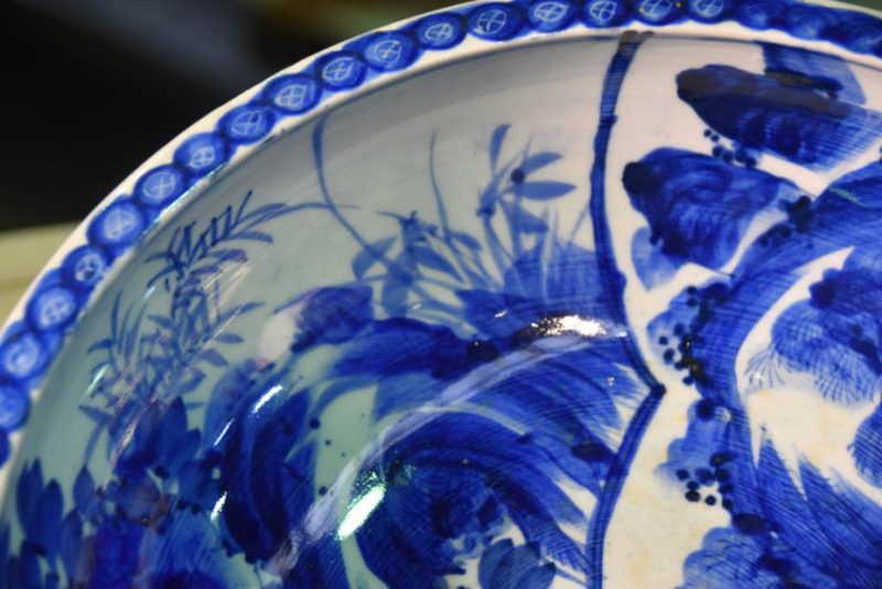 Japanese Blue and White Bowl - Image 6