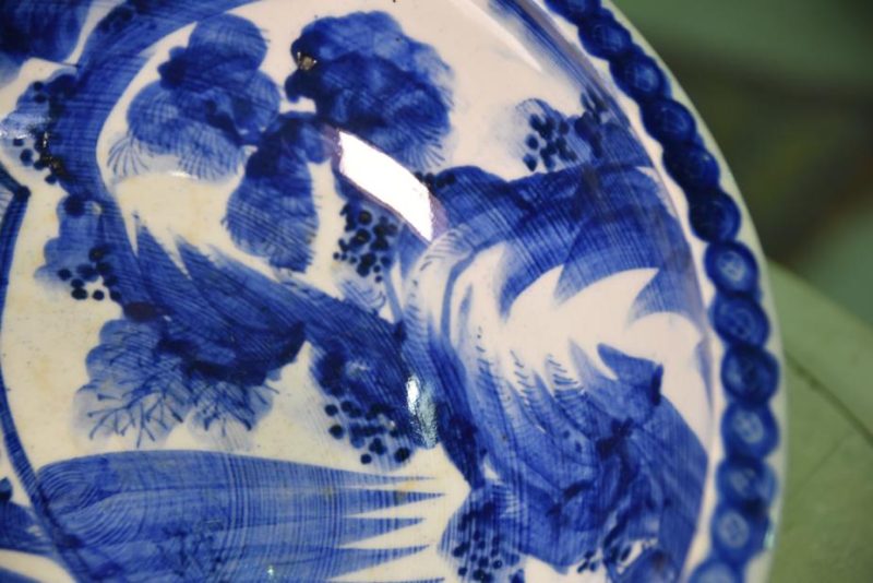 Japanese Blue and White Bowl - Image 5