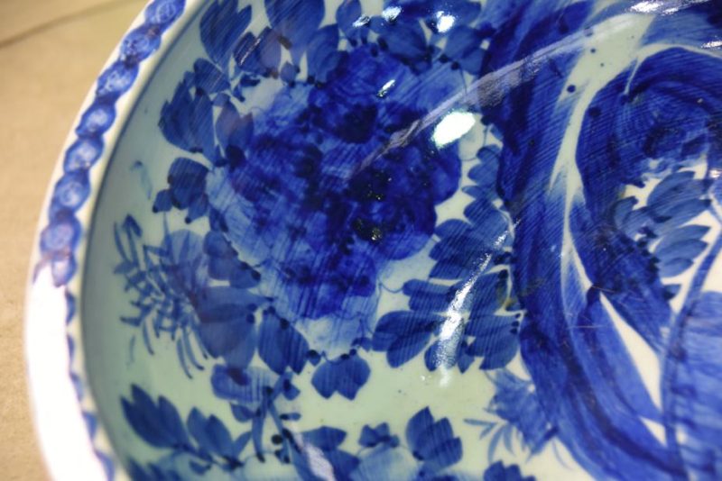 Japanese Blue and White Bowl - Image 4