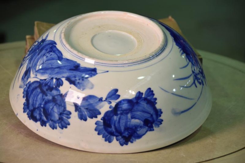 Japanese Blue and White Bowl - Image 3