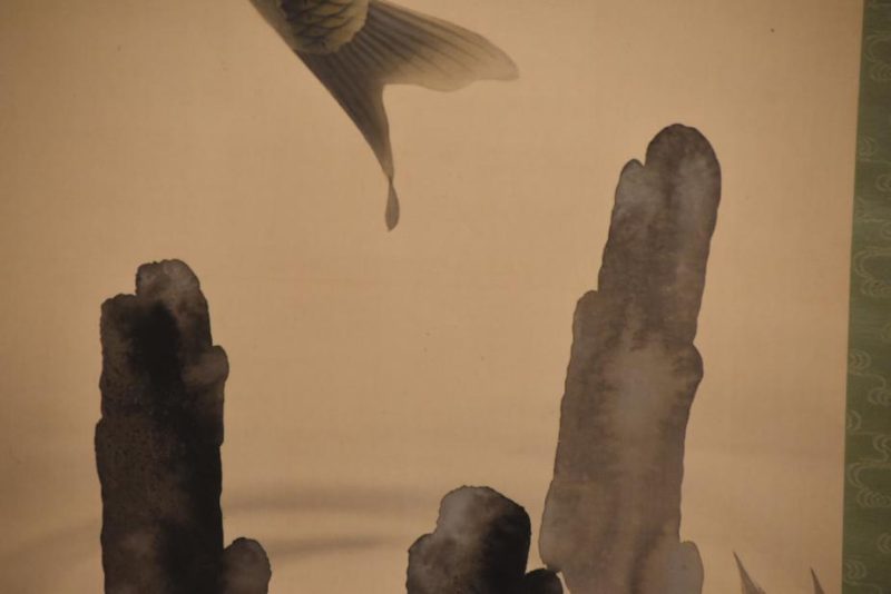 Japanese Leaping Koi Scroll - Image 13