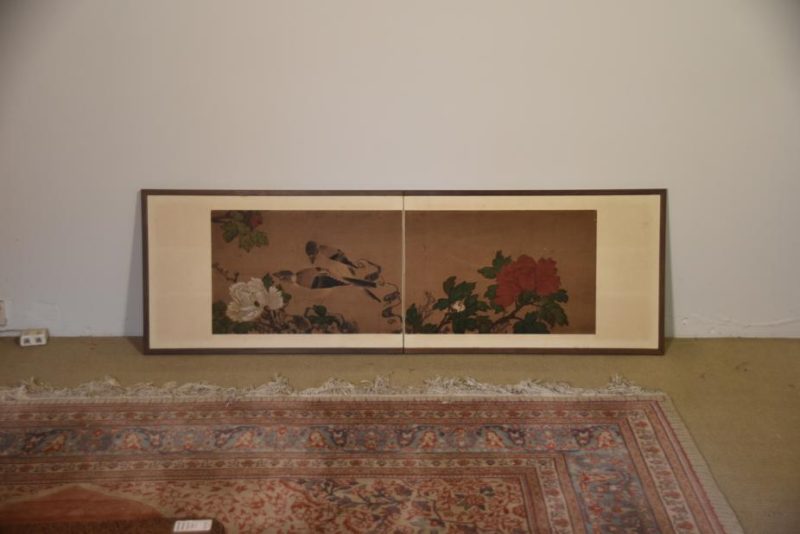 Furasaki Japanese Tea Ceremony Screen