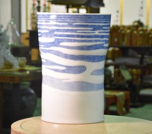 Japanese Contemporary Hakuji Vase