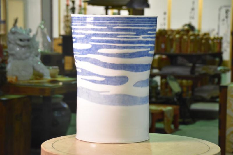 Japanese Contemporary Hakuji Vase