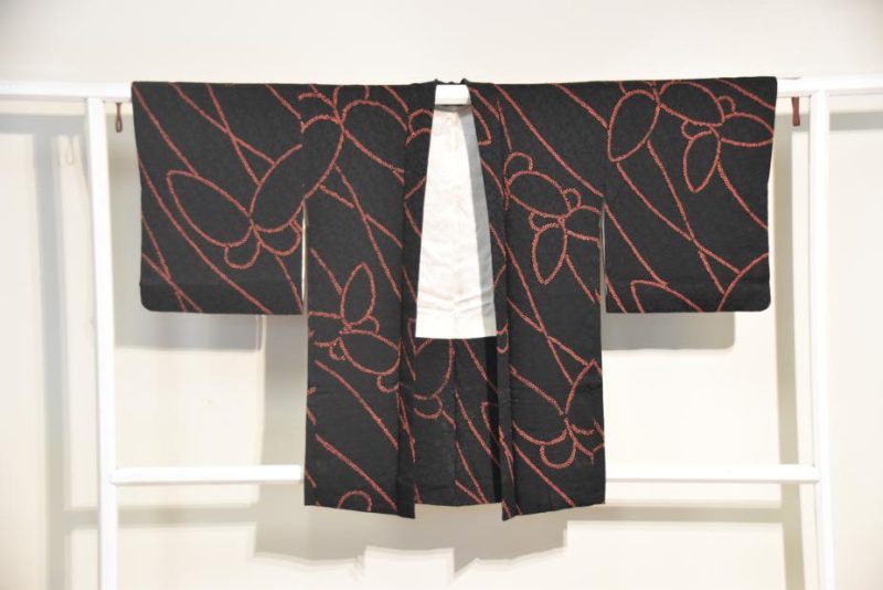 Silk Shibori Vintage Jacket - Image 4