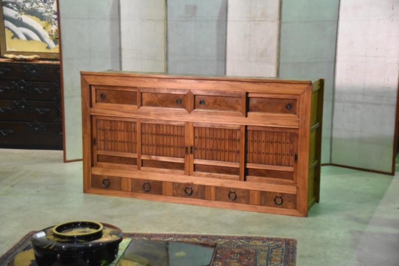 Japanese Mizuya Dansu Sideboard