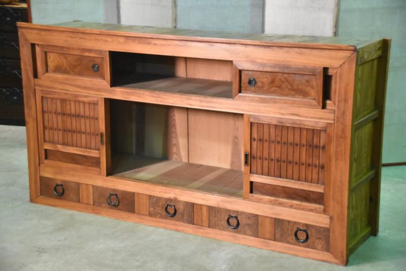 Japanese Mizuya Dansu Sideboard - Image 9