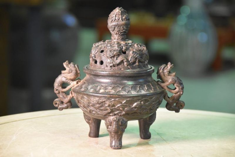 Bronze Incense Burner - Image 5