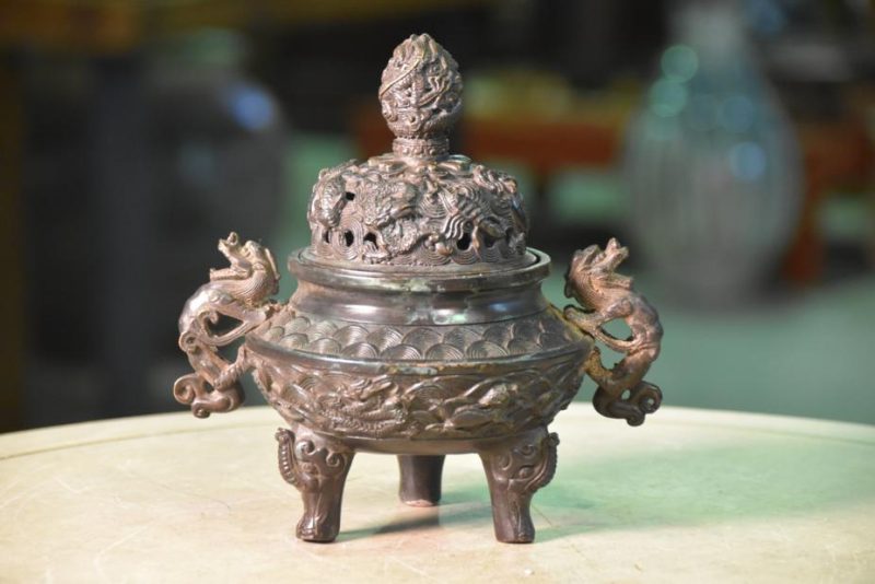 Bronze Incense Burner - Image 4