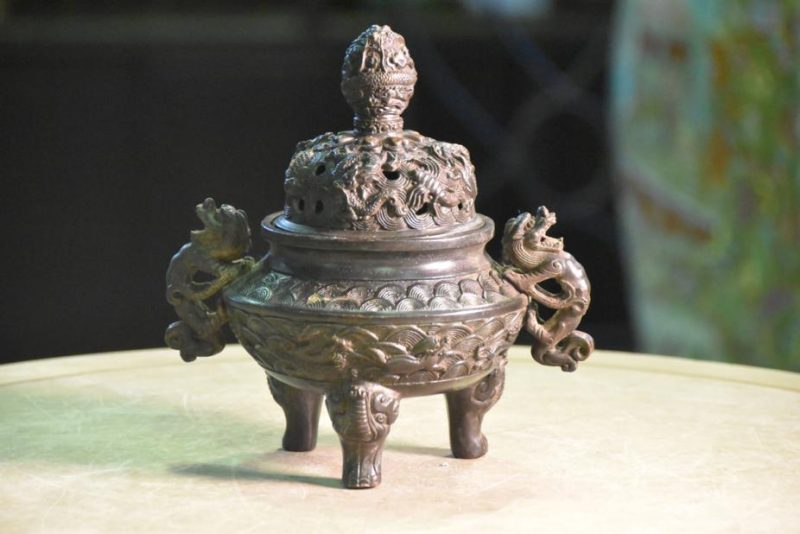Bronze Incense Burner - Image 3