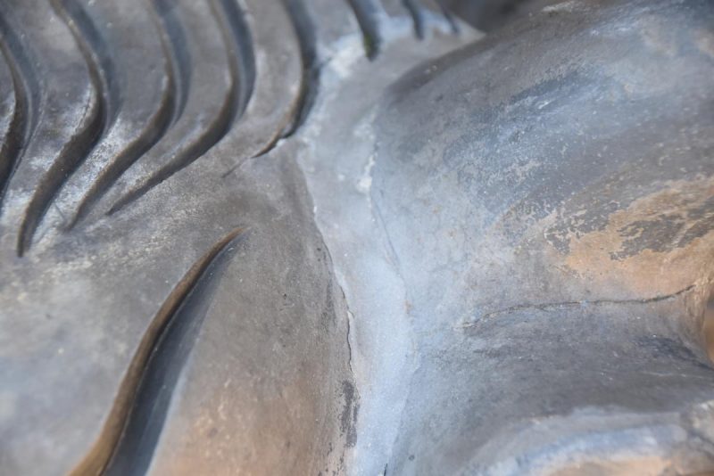 Japanese Antique Demon Roof Tile - Image 7
