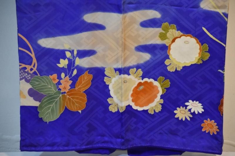 Japanese Silk Jacquard Tomesode Kimono - Image 2