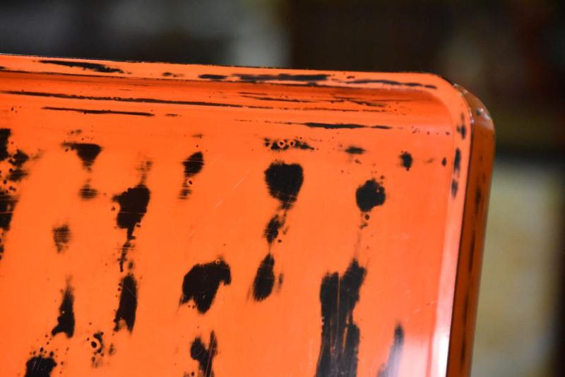 Japanese Negoro Lacquer Tray - Image 9