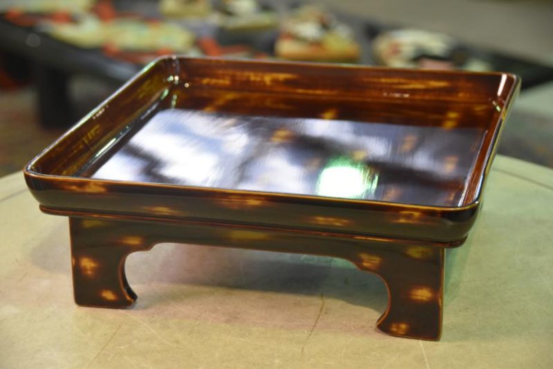 Japanese Lacquered Tray - Image 9