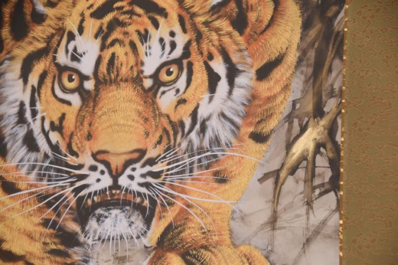 Japanese Tiger Painting - Image 6