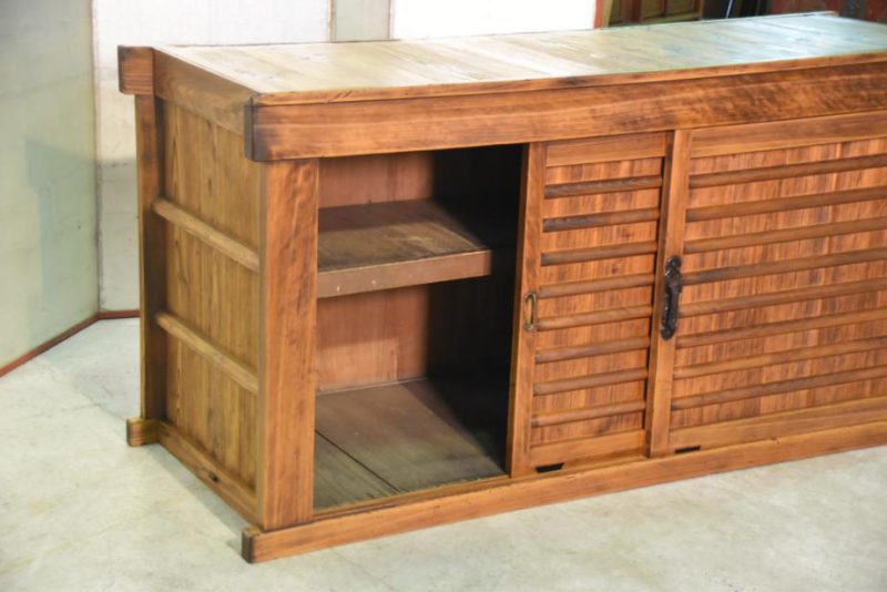 Antique Futon Dansu Sideboard - Image 6
