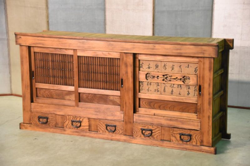 Japanese Antique Sideboard - Image 2