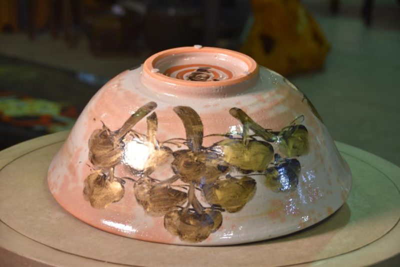 Kyoyaki Pottery Bowl - Image 4