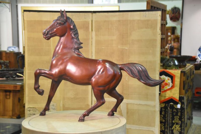Bronze Horse Sculpture - Image 3