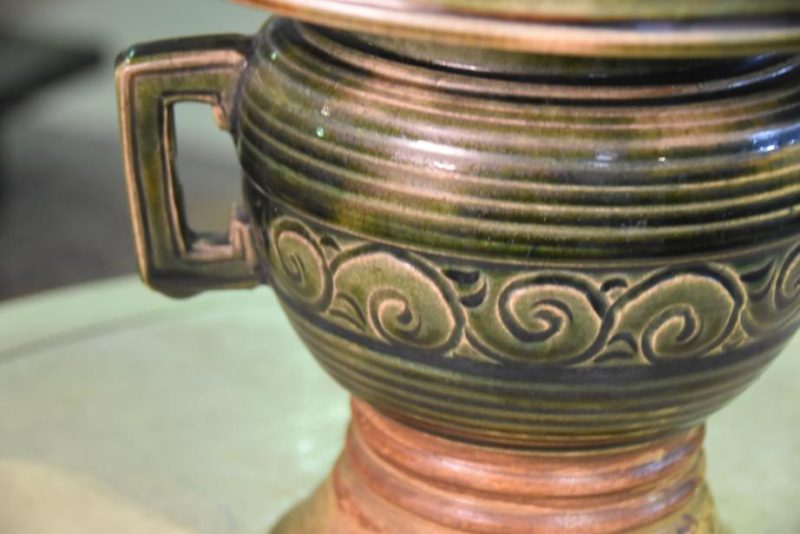 Oribe Pottery Usubata Vase - Image 8