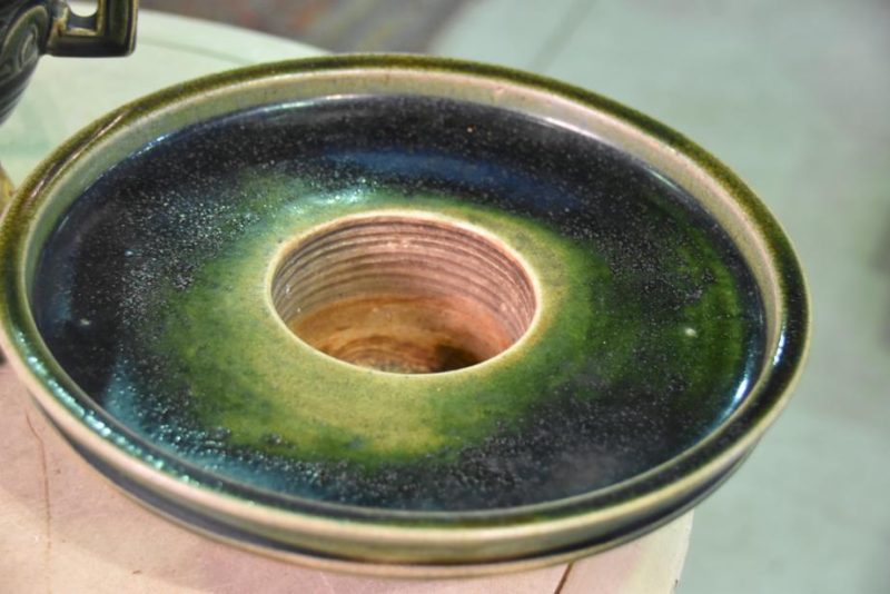 Oribe Pottery Usubata Vase - Image 6