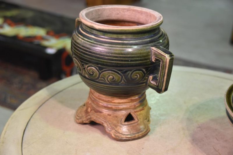 Oribe Pottery Usubata Vase - Image 5