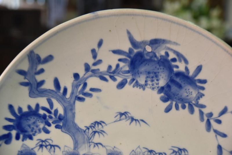 Japanese Blue and White Plate - Image 10