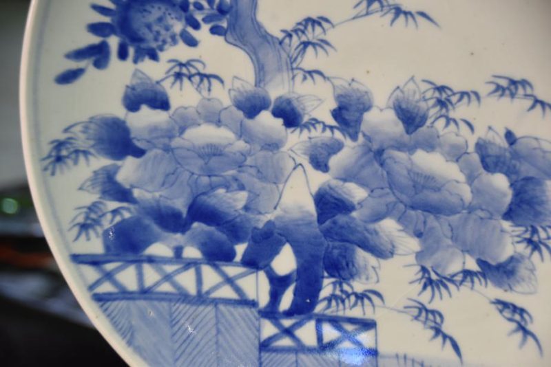 Japanese Blue and White Plate - Image 9