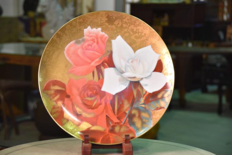 Noritake Plate of Roses by Nakajima - Image 12