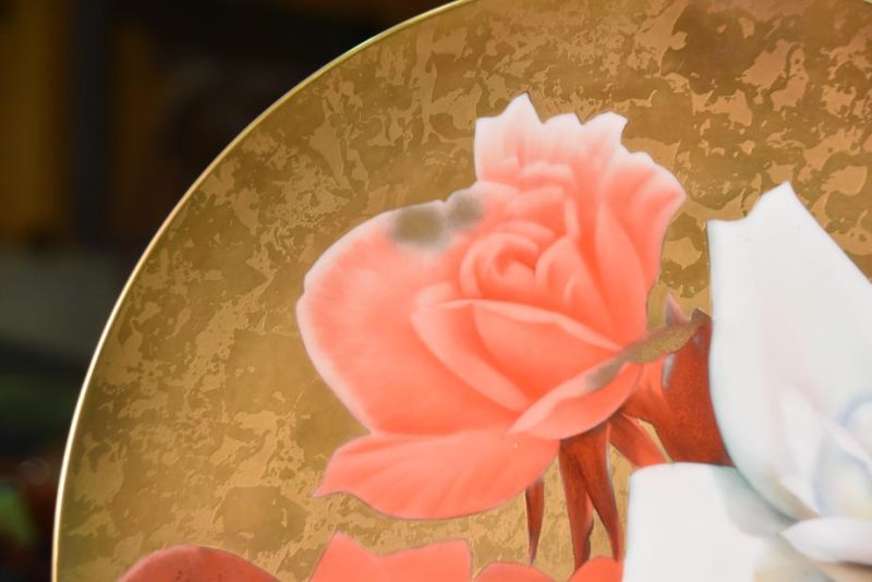 Noritake Plate of Roses by Nakajima - Image 11