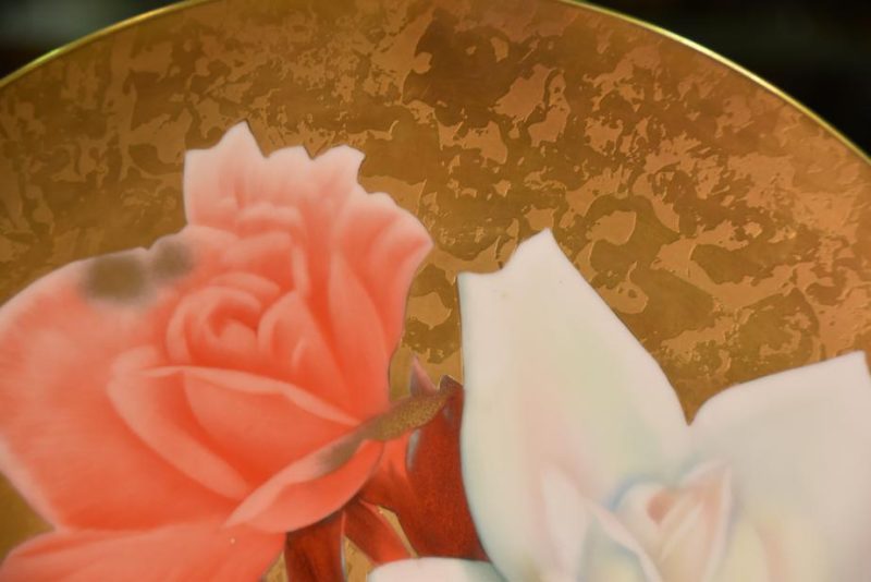 Noritake Plate of Roses by Nakajima - Image 7