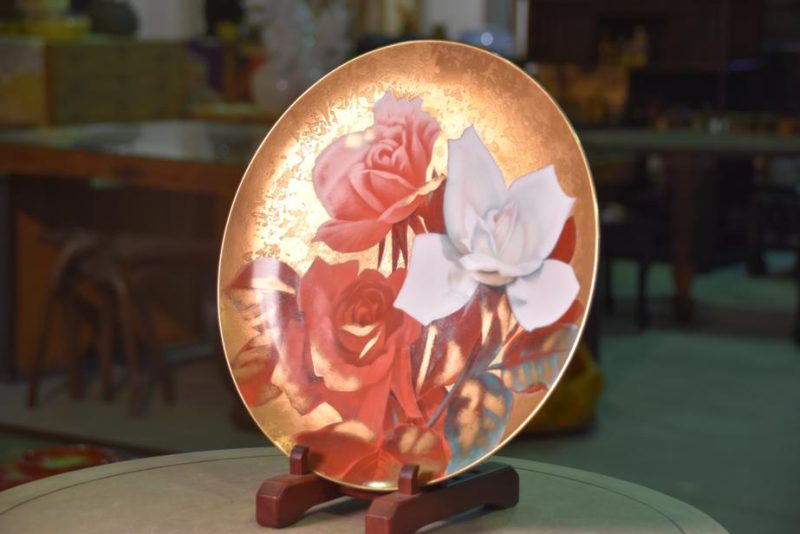 Noritake Plate of Roses by Nakajima - Image 6