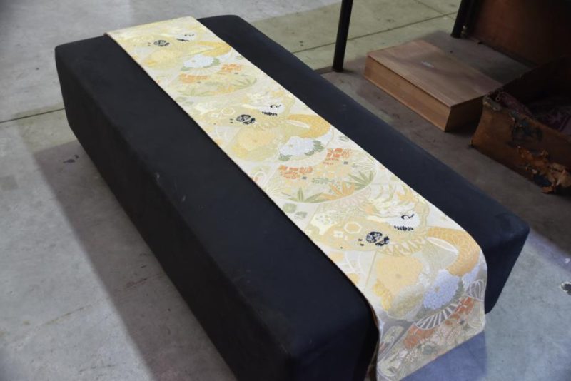Vintage Japanese Maru Obi Sash - Image 4
