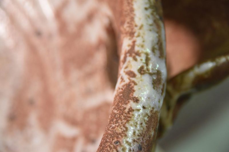 Traditional Japanese Shino Pottery Bowl - Image 7