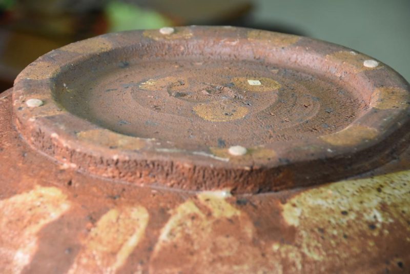 Traditional Japanese Shino Pottery Bowl - Image 6