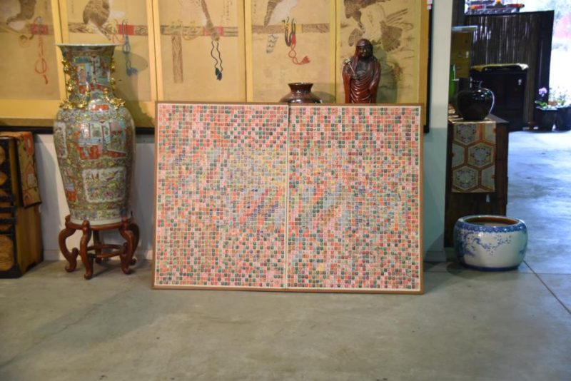 Japanese Postage Stamps Screen
