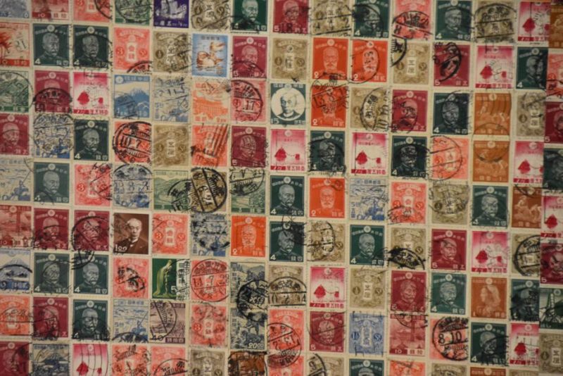 Japanese Postage Stamps Screen - Image 8